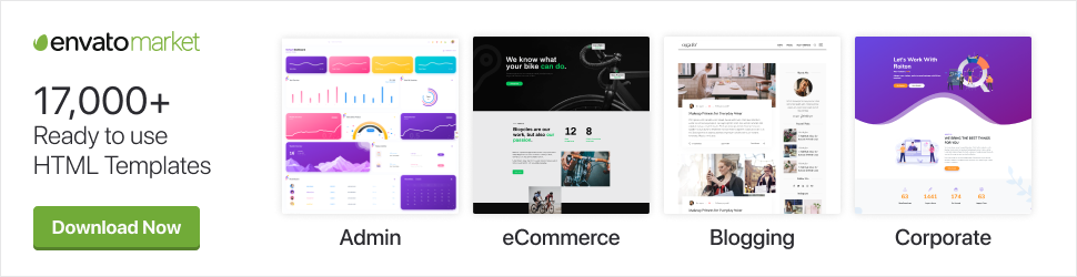 creative html template