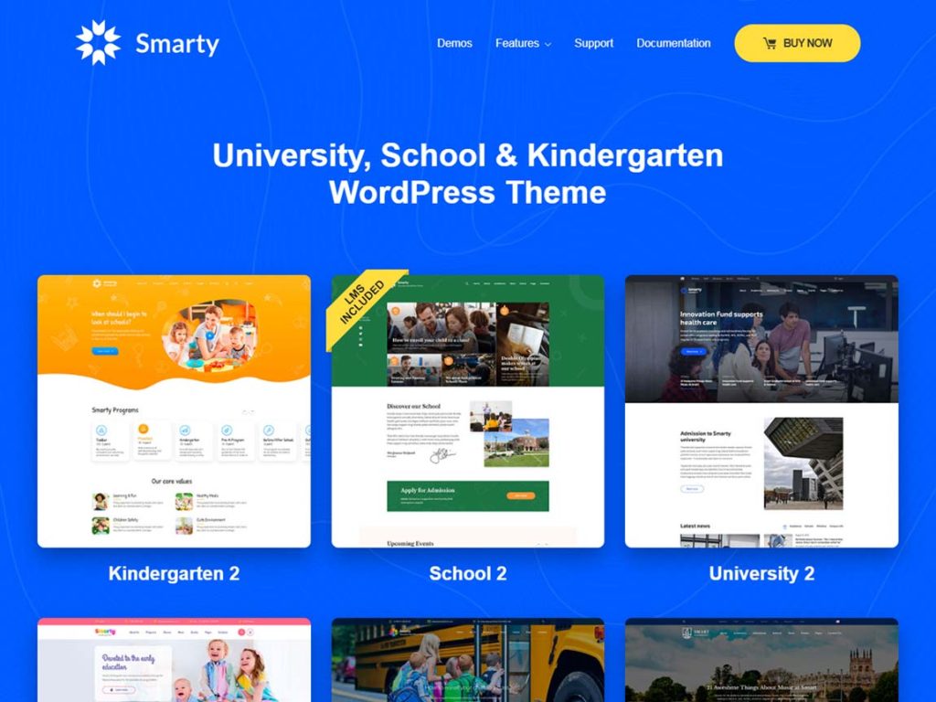 Smarty | School Kindergarten WordPress Theme