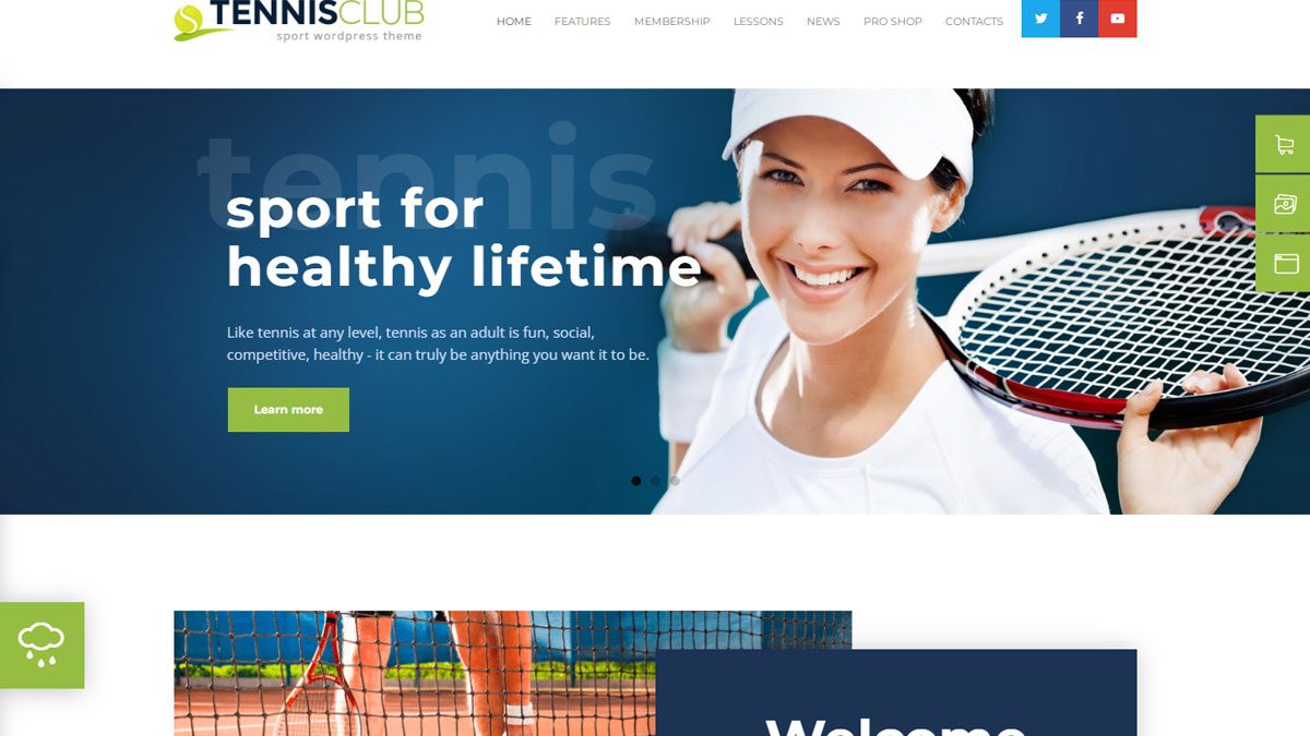 Best Sports Club WordPress Themes