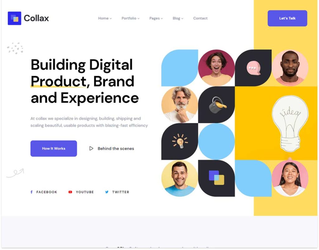 Collax | Creative Agency WordPress Theme