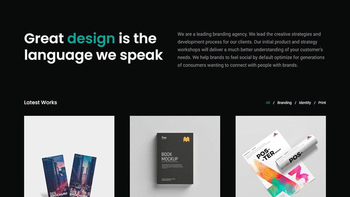 Portfolio WordPress Themes for Creative Agency